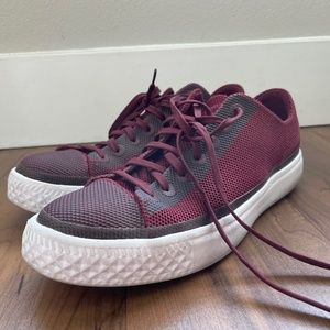 Men's Burgundy Converse All Star